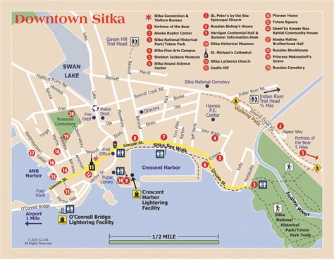 sitka alaska maps.